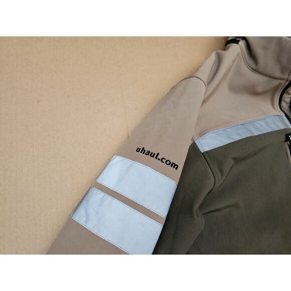 U-Haul Men’s Employee Jacket - Size 2XL - Reflective Zip-Up - Green - Picture 11 of 16